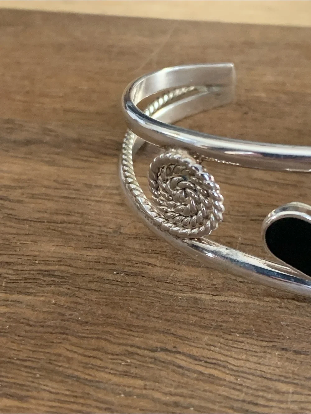 Alpaca Stamped 7” Cuff Bracelet